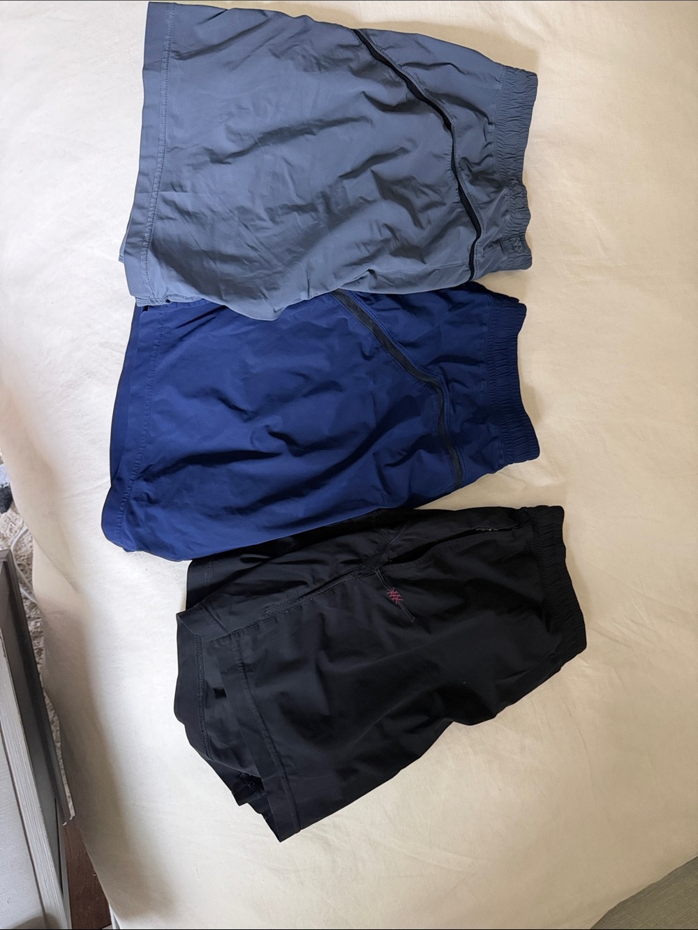 Rhone Performance Shorts - Black, Navy, Light Gray